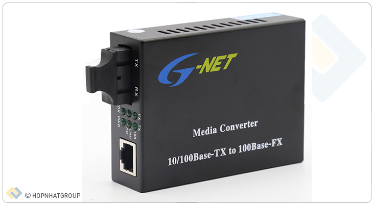 Bộ chuyển đổi quang điện media converter quang 10/100M 2 sợi